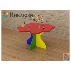 Игровой детский стол Инклюзив для развития мелкой моторики «Весёлые горки»