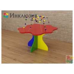 Игровой детский стол Инклюзив для развития мелкой моторики «Весёлые горки»