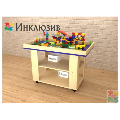 Игровой ландшафтный стол Инклюзив «Деревенька»