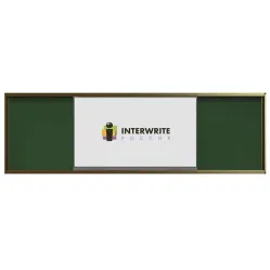 Раздвижная рельсовая система Interwrite для интерактивных панелей с диагональю 86"