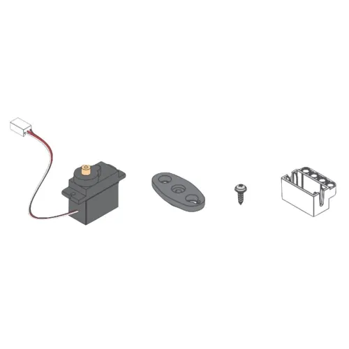 Микро-серводвигатель с металлическим редуктором Makeblock 9g Micro Servo (Metal Gear) Robot