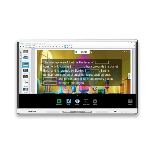 Интерактивная панель SMART SBID-MX275-V3N (в составе интерактивной панели SBID-MX075-V3, NVO) с ключом активации SMART Notebook