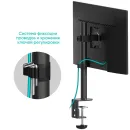 Кронштейн настольный ONKRON D101E Black для размера 13"-34"