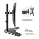 Кронштейн настольный ONKRON D101FS Black для размера 13"-34"