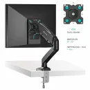Кронштейн настольный ONKRON G80 Black для размера 13"-32"