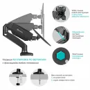 Кронштейн настольный ONKRON G80 Black для размера 13"-32"