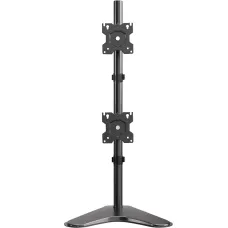 Кронштейн настольный для двух мониторов ONKRON Black D208FS для размера 13"-34"