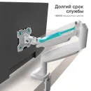 Кронштейн настольный ONKRON G100 White для размера 13"-32"