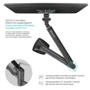 Кронштейн настольный ONKRON G100 Black для размера 13"-32"