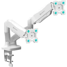 Кронштейн настольный для двух мониторов ONKRON G160 White для размера 13"-32"