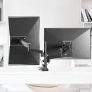 Кронштейн настольный для двух мониторов ONKRON G140 Black для размера 13"-32"