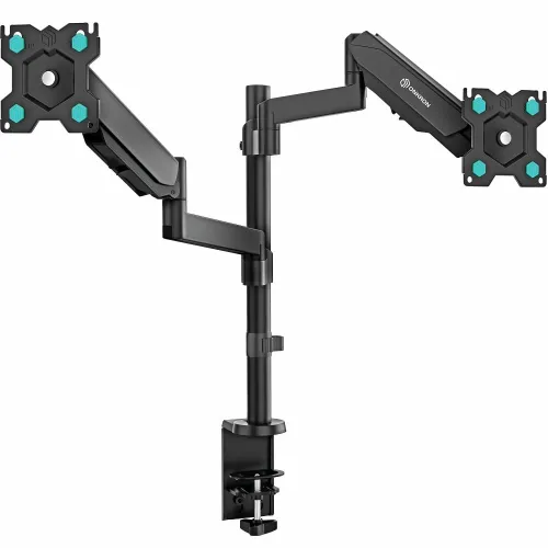 Кронштейн настольный для двух мониторов ONKRON G140 Black для размера 13"-32"