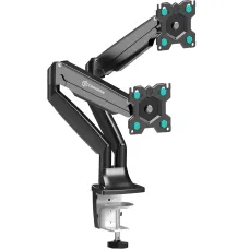 Кронштейн настольный для двух мониторов ONKRON Black G200 для размера 13"-32"