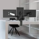 Кронштейн настольный для трёх мониторов ONKRON G280 Black для размера 13"-32"