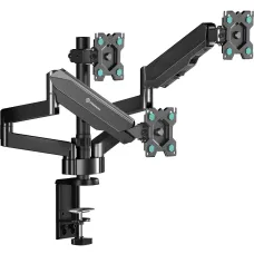 Кронштейн настольный для трёх мониторов ONKRON G280 Black для размера 13"-32"