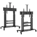 Мобильная напольная стойка ONKRON TS2811 Black для размера 60"-100"