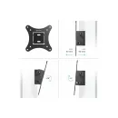 Кронштейн настенный ONKRON SN31 Black для размера 10"-32"