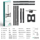 Кронштейн потолочный ONKRON N1L Black для размера 32"-80"