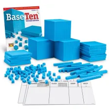 Развивающий игровой набор "Базовая десятка",большой Learning Resources LER0932 (комплект для группы до 25 человек, 823 элемента)