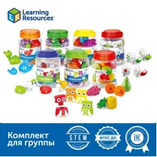 Развивающий игровой комплект для познавательно-речевого развития "Соединяй и учись" Learning Resources MS0011 (для ясельной группы)