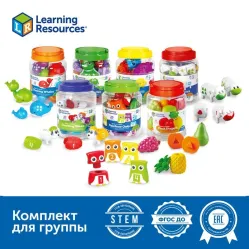 Развивающий игровой комплект для познавательно-речевого развития "Соединяй и учись" Learning Resources MS0011 (для ясельной группы)
