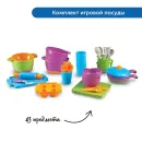 Развивающий игровой набор "Игровой набор продуктов и посуды в детском саду" Learning Resources MS0082 (комплект для группы)