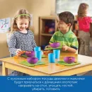 Развивающий игровой набор "Игровой набор продуктов и посуды в детском саду" Learning Resources MS0082 (комплект для группы)
