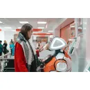 Робот-консультант Promobot V.4 для МФЦ (сканер документов и термопринтер)