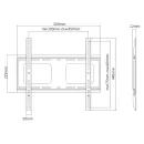 Кронштейн настенный Exell EXi-H1244-F для размера 32"-55"