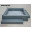 Сухой бассейн АЛМА с шариками и RGB-подсветкой 140х140 см.