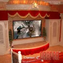 Экран настенный постоянного натяжения Draper Clarion NTSC (4:3) 457/15' (274x366, XT1000V M1300)