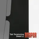 Экран с электроприводом Draper Signature/V HDTV (16:9) 409/161" (201x356, XH600V HDG) ebd 12"