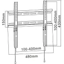 Кронштейн настенный Wize WF46 для размера 23"-65"