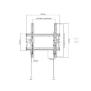 Кронштейн настенный FIX LP59-44T для размера 32"-70" (black)
