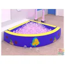 Мягкий детский бассейн угловой Океан 1400х400х100 "Инклюзив"