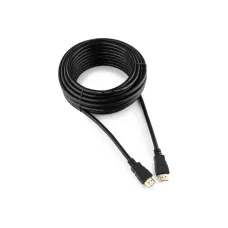 Кабель Cablexpert HDMI-15M, v2.0, 19M/19M, серия Light, 15м, черный, позол, экран, пакет