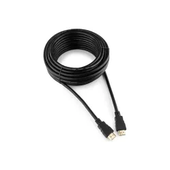 Кабель Cablexpert HDMI-15M, v2.0, 19M/19M, серия Light, 15м, черный, позол, экран, пакет