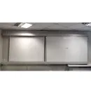 Подвесная (каркасная) настенная рельсовая система 2-х досочная PolyGlide Doors