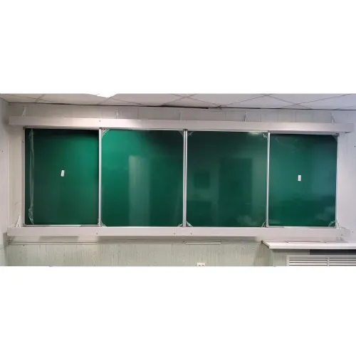 Подвесная настенная рельсовая система 4-х досочная PolyGlide Doors