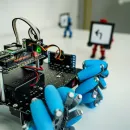 Мобильный робот с колесами всенаправленного движения Robo kit DIY GO
