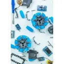 Мобильный робот с колесами всенаправленного движения Robo kit DIY GO