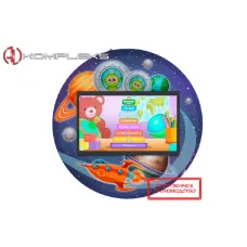 Сенсорный настенный коррекционно-развивающий логопедический комплекс Logo 6 AV Kompleks