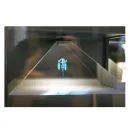 Голографическая 3D пирамида HighPyramide четырехсторонняя 55