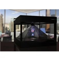 Голографическая 3D пирамида HighPyramide четырехсторонняя 55