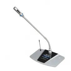 Микрофонный пульт делегата беспроводной Clevermic BKR WCS-105D Silver
