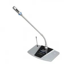 Микрофонный пульт председателя беспроводной Clevermic BKR WCS-105C Silver