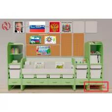 Уголок патриотического воспитания для дошкольников AVK "Россия" Максимальный AV Kompleks