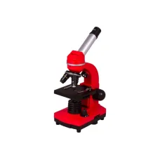 Оптический микроскоп Bresser Junior Biolux SEL 40–1600x, красный