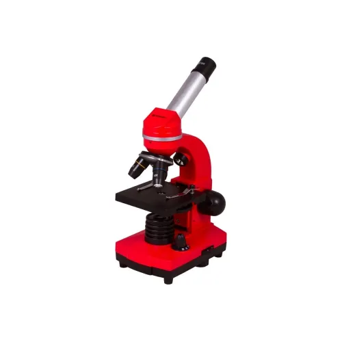 Оптический микроскоп Bresser Junior Biolux SEL 40–1600x, красный