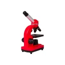 Оптический микроскоп Bresser Junior Biolux SEL 40–1600x, красный
